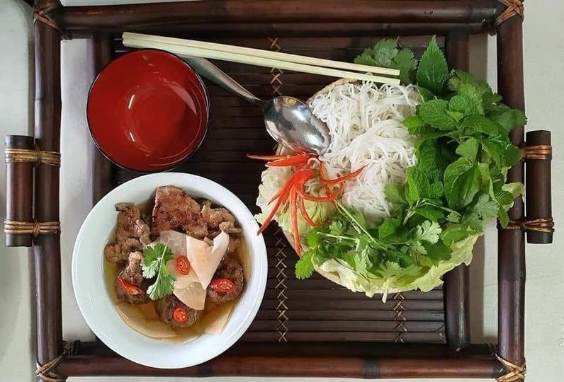 Bún Chả Hà Nội - Vietnamese dish by Gánh Hàng Tình Thương